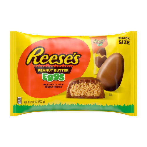 Easter Reeses Milk Chocolate Peanut Butter Snack Size Eggs