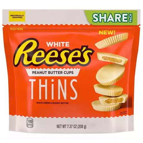 Reese's White Creme & Peanut Butter Thins, Share Pack