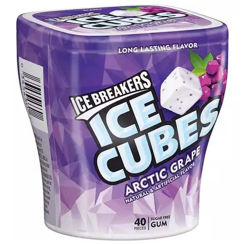 Ice Breakers Ice Cubes Gum, Grape