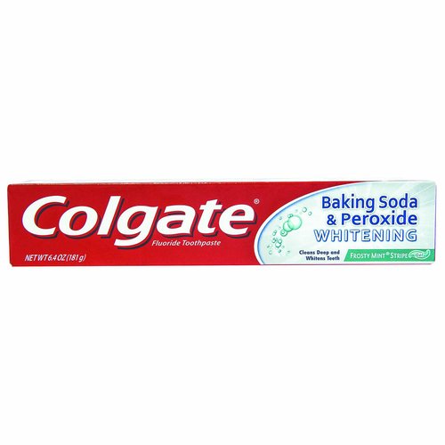 colgate peroxide baking soda toothpaste