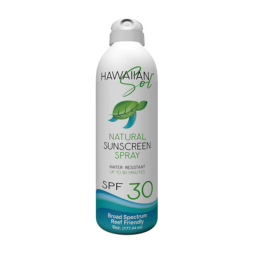 Hawaiian Sol Natural Spray SPF 30