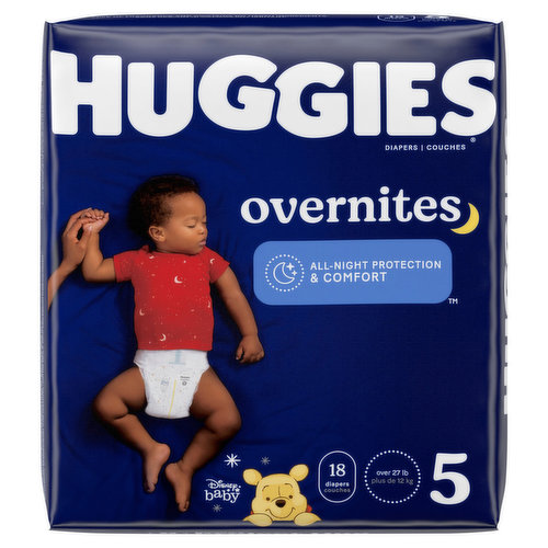 Huggies Overnite Diaper Sz 5