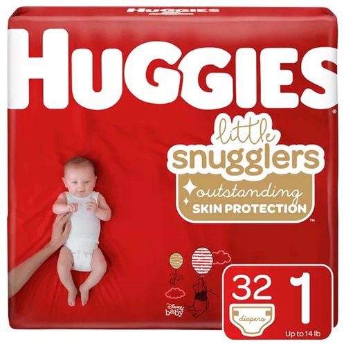 Huggies Little Snugglers Jumbo Size 1