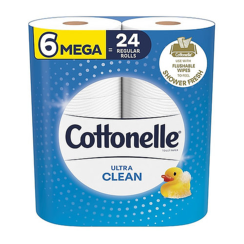 Cottonelle Ultra Clean Mega Rolls