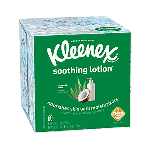 Kleenex Lotion Face Tissue Upright Box