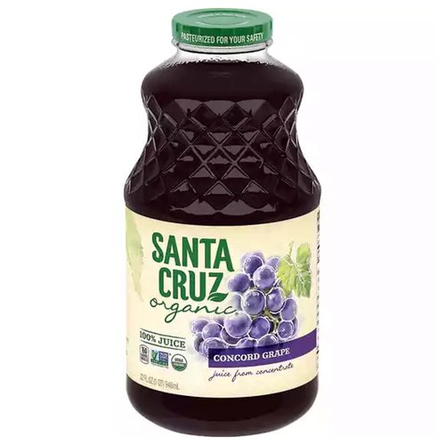 Santa Cruz Organic Juice, Concord Grape