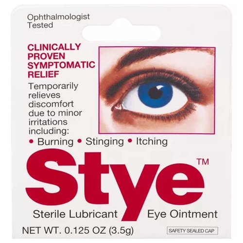 Stye Eye Ointment, Sterile Lubricant