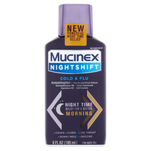 Mucinex Nightshift Cold & Flu
