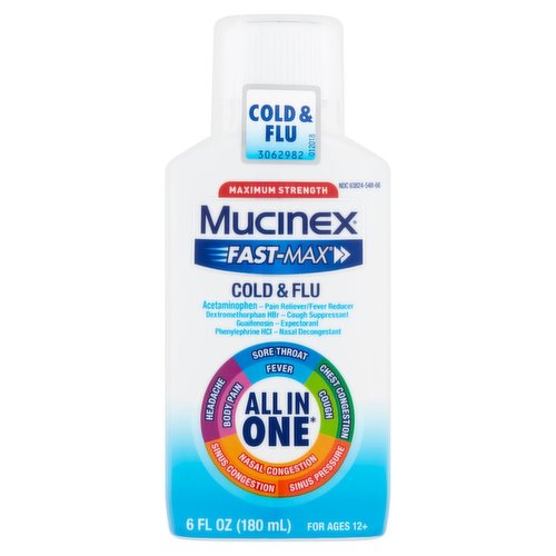 Mucinex Fm Liq Cold & Flu