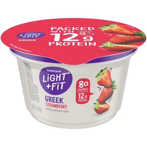 Light + Fit Strawberry Greek Yogurt