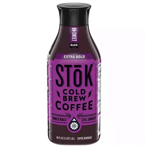 Stok Extra Bold Cold Brew Coffee, Unsweetened