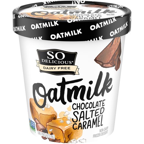 So Delicious Oatmilk Ice Cream, Chocolate Caramel