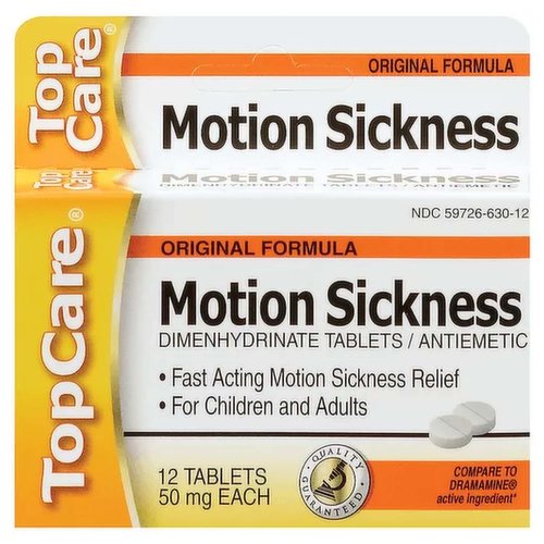 Top Care Motion Sickness Tab