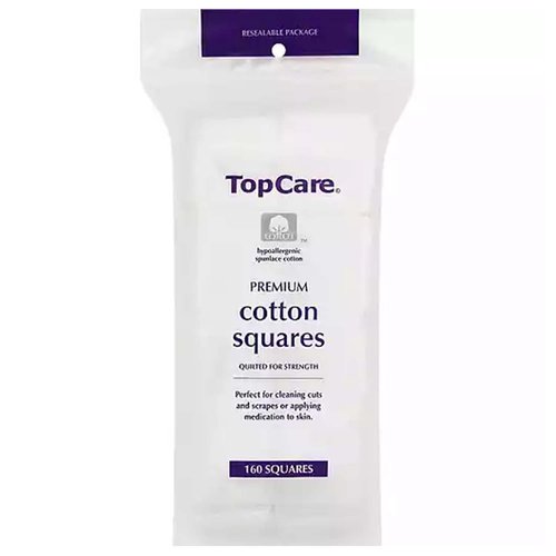 TopCare Everyday Quilted Surface Cotton Squares