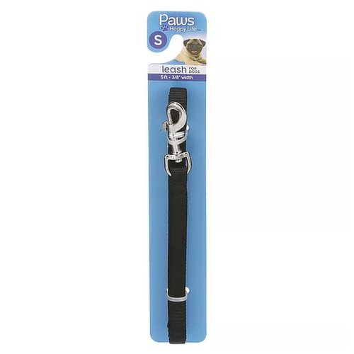 Paws Nylon Dog Leash Small