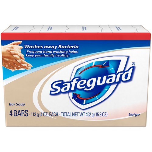 Safeguard Bar Soap, Beige