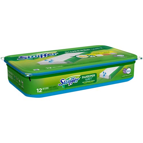 Swiffer Sweeper Wet Mopping Cloths, Lavender Vanilla & Comfort