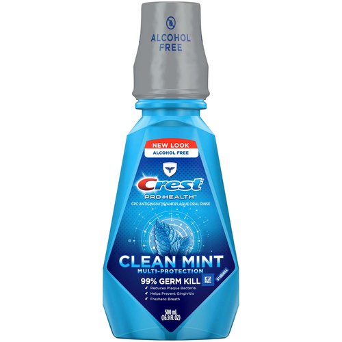 Crest Pro-Health Multi-Protection Mouthwash, Refreshing Clean Mint