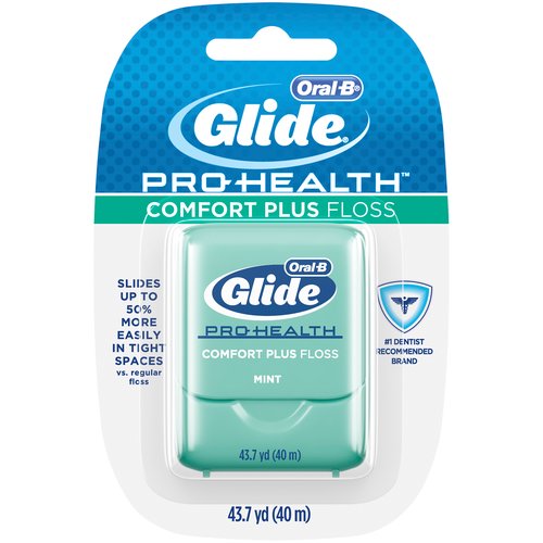 Oral-B Glide Comfort Plus Dental Floss, Mint