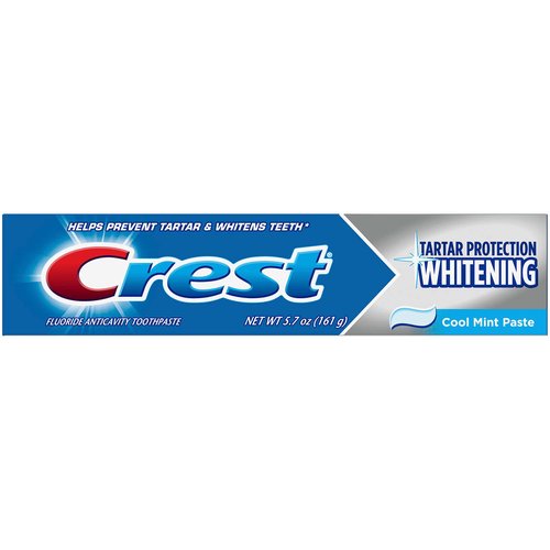 Crest Tartar Protection Whitening Toothpaste, Cool Mint