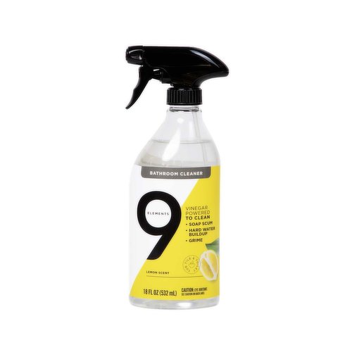 9 Elements Bathroom Cleaner Lemon