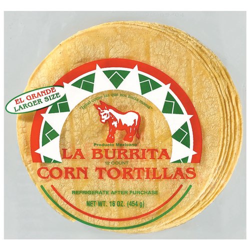 La Burrita Corn Tortillas