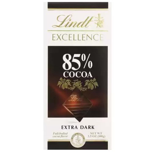 Lindt Excellence 85% Cocoa Dark Chocolate 