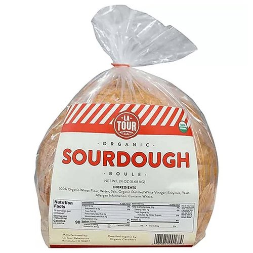 La Tour Organic Sourdough Round