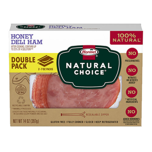 Hormel Natural Choice Honey Deli Ham