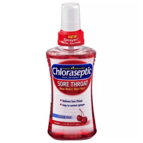 Chloraseptic Sore Throat Spray, Sugarfree Cherry Flavor