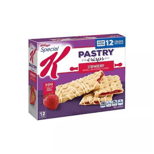 Kellogg's Special K Pastry Crisps, Strawberry