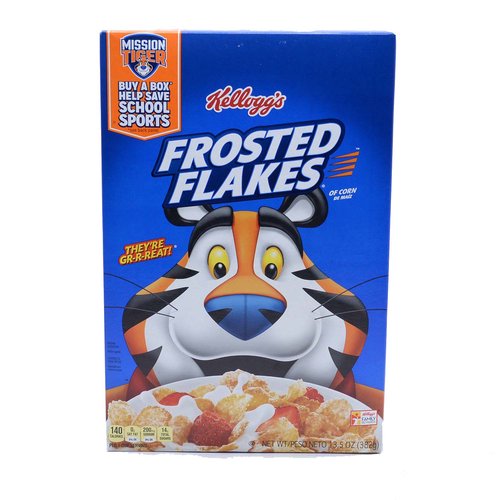 Frosted Flakes Cereal, Strawberry Milkshake, Family Size - 23 oz