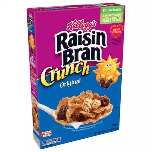 Kellogg's Raisin Bran Crunch Cereal
