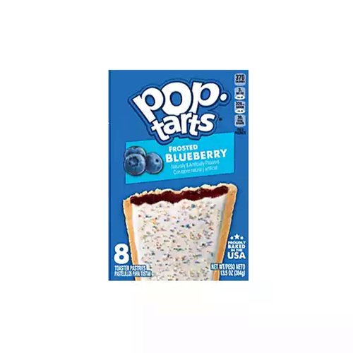 Kellogg's Pop Tarts Toaster Pastries, Frosted Blueberry