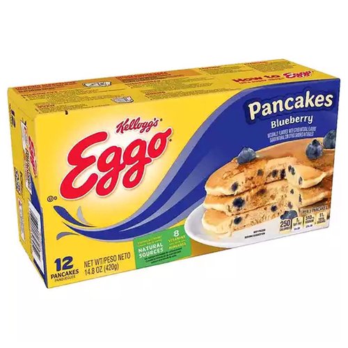 Eggo Pancakes, Blueberry