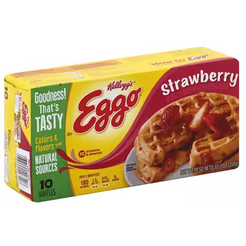 Eggo Waffles Strawberry