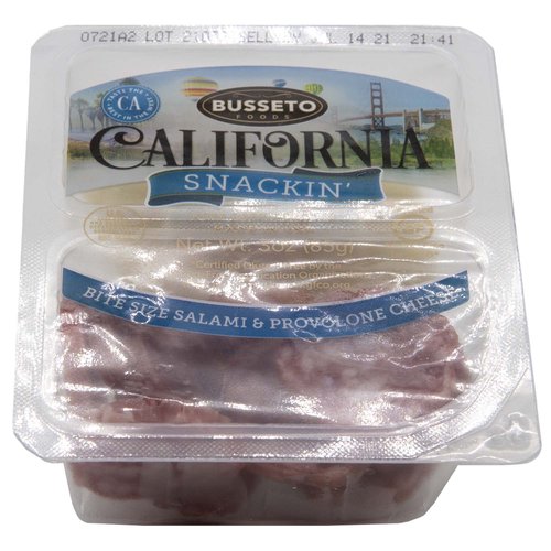 Busseto Snacking Salami & Provolone Cheese