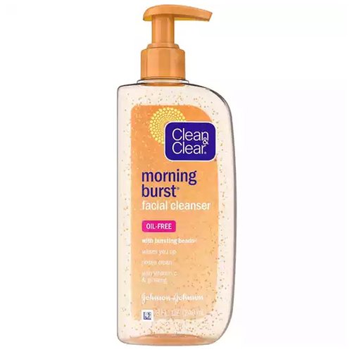 Clean & Clear Morning Burst Facial Cleanser, Oil-Free