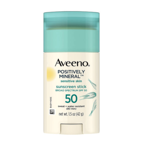 Aveeno Mineral Sensitive Skin Sunscreen Stick SPF50