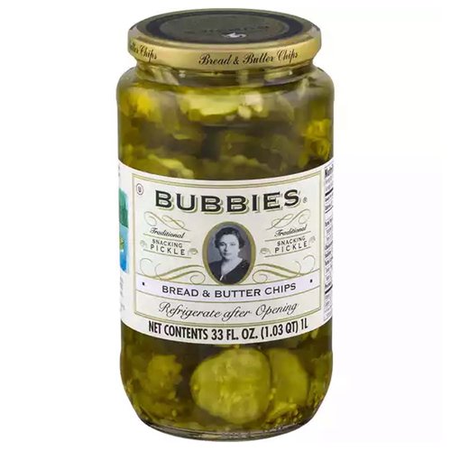 Bubbies Pickles, Bread & Butter Chips