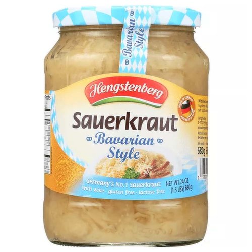 Hengstenberg Sauerkraut - Bavarian Style - 24.3 Oz.