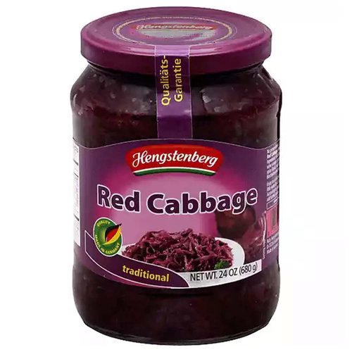 Hengstenberg Red Cabbage, Traditional, 24 Ounce