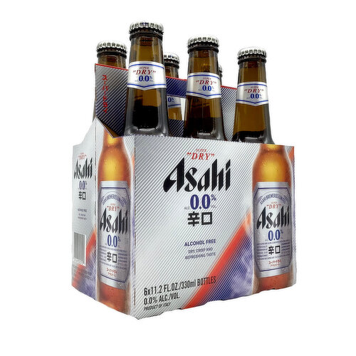 Asahi Super Dry 0.0% Non Alcoholic (6-pack)