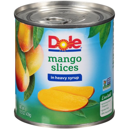 Dole Mango Slices in Heavy Syrup