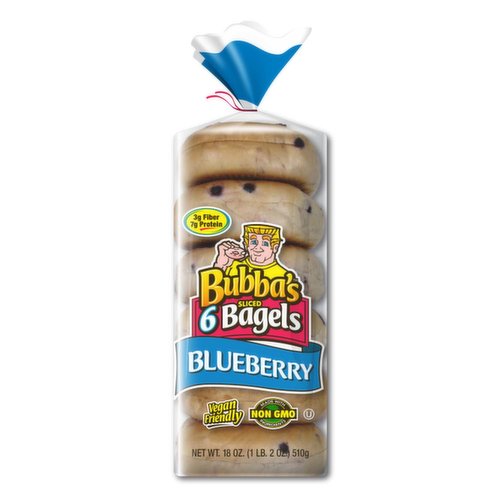 Bubba's Bagels, Blueberry
