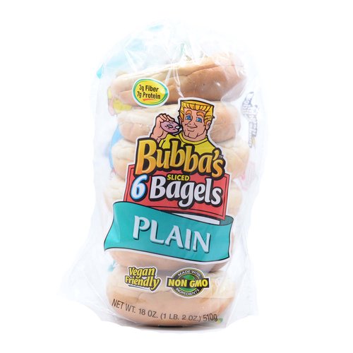 Bubba's Bagels, Plain