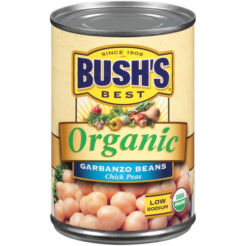 Bush's Best Organic Garbanzos Chick Peas