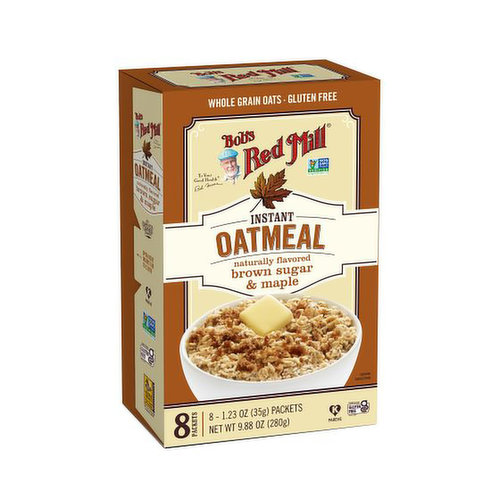 Bob's Red Mill Instant Oatmeal Brown Sugar Maple