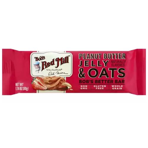 Bob's Red Mill Bars Peanut Butter Jelly Oats