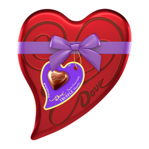 Dove Dark Chocolate Truffle Heart Box